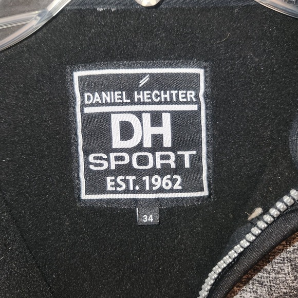 Daniel Hechter SPORT Grey & White Zip Up Hoodie Size 34 - Picture 2 of 7